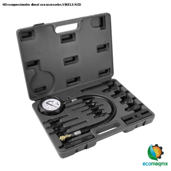 Kit compresómetro diesel con accesorios MIKELS KCD