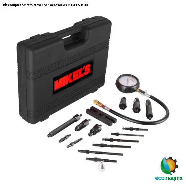 Kit compresómetro diesel con accesorios MIKELS KCD