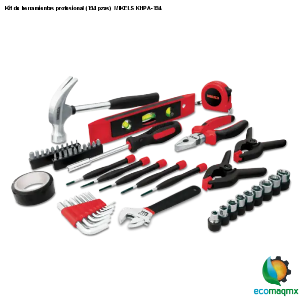 Kit de herramientas profesional (134 pzas) MIKELS KHPA-134