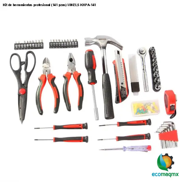 Kit de herramientas profesional (141 pzas) MIKELS KHPA-141