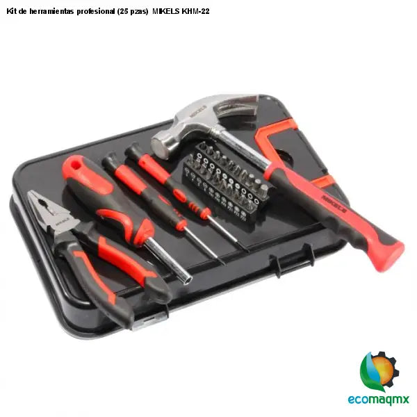 Kit de herramientas profesional (25 pzas) MIKELS KHM-22