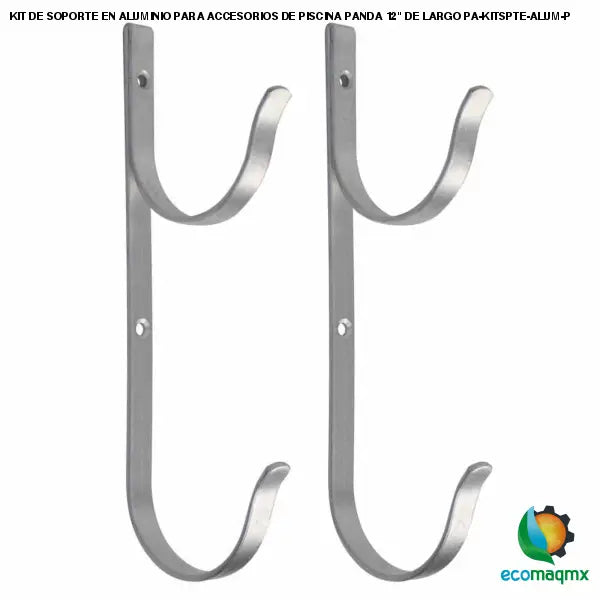 KIT DE SOPORTE EN ALUMINIO PARA ACCESORIOS DE PISCINA PANDA