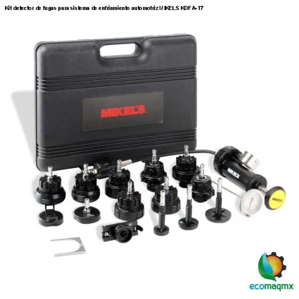 Kit detector de fugas para sistema de enfriamiento