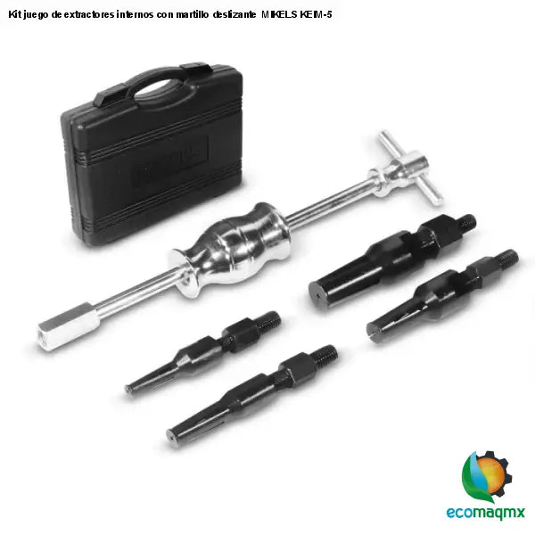 Kit juego de extractores internos con martillo deslizante