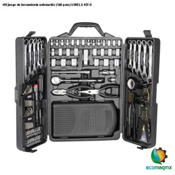 Kit juego de herramienta automotriz (140 pzas) MIKELS KIT-3