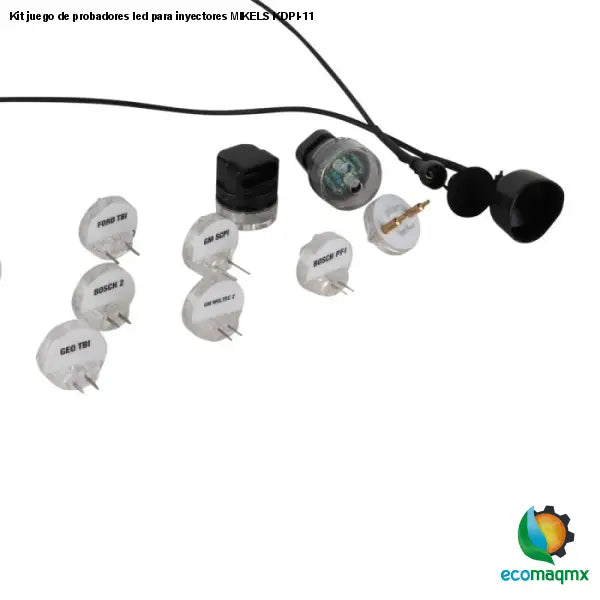 Kit juego de probadores led para inyectores MIKELS KDPI-11