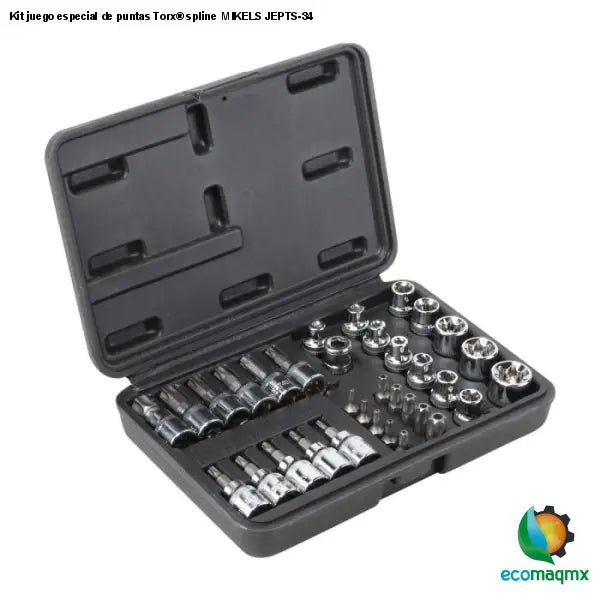 Kit juego especial de puntas Torx® spline MIKELS JEPTS-34