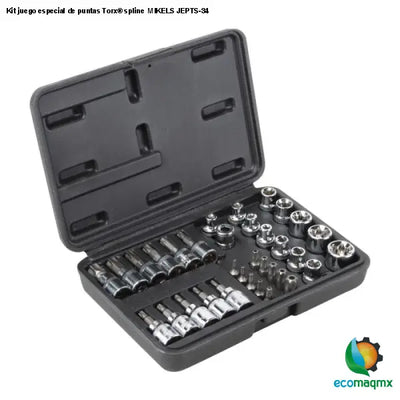 Kit juego especial de puntas Torx® spline MIKELS JEPTS-34