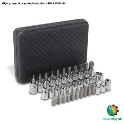 Kit juego especial de puntas Torx® spline MIKELS JEPTS-34