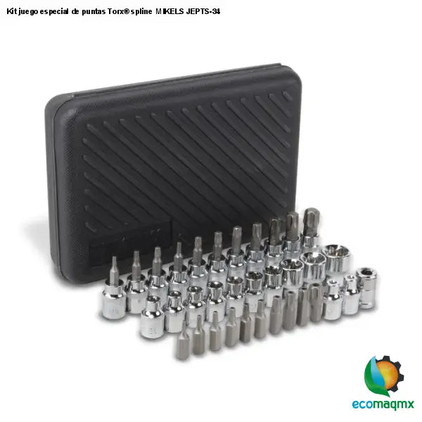 Kit juego especial de puntas Torx® spline MIKELS JEPTS-34