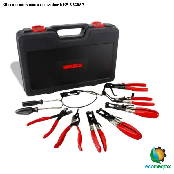 Kit para colocar y remover abrazaderas MIKELS SCRA-7