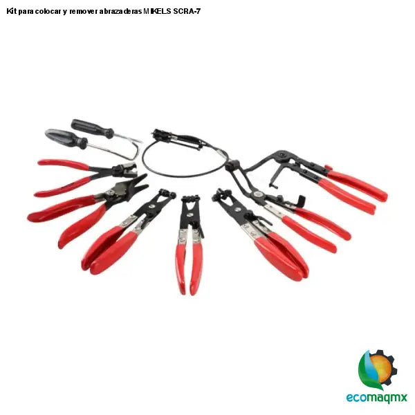 Kit para colocar y remover abrazaderas MIKELS SCRA-7