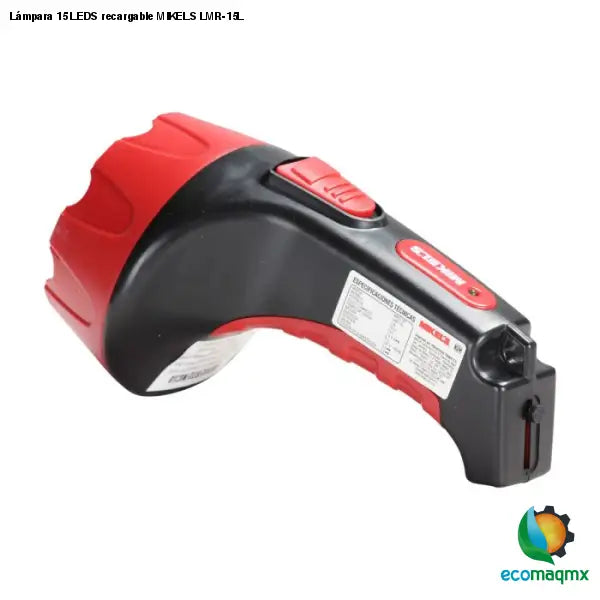 Ecomaqmx - Lámpara 15 LEDS recargable MIKELS LMR-15L | Ecomaqmx/ Ecomaq ...