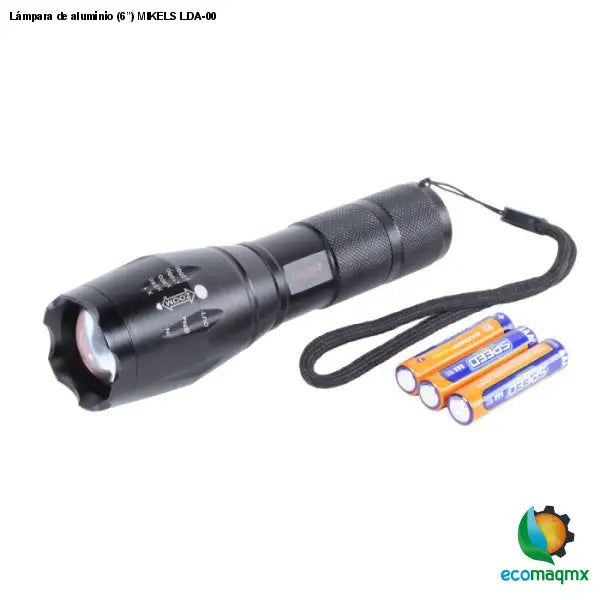 Lámpara de aluminio (6”) MIKELS LDA-00