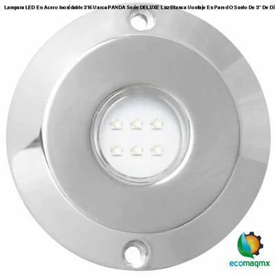 Lampara LED En Acero Inoxidable 316 Marca PANDA Serie DELUXE