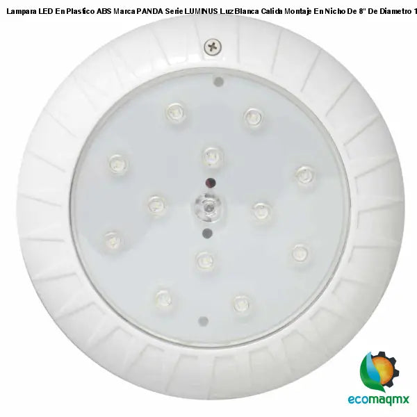 Lampara LED En Plastico ABS Marca PANDA Serie LUMINUS Luz