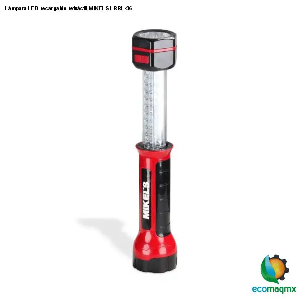 Lámpara LED recargable retráctil MIKELS LRRL-36