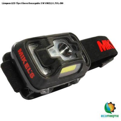 Lámpara LED Tipo Minero Recargable 5 W MIKELS LTML-300