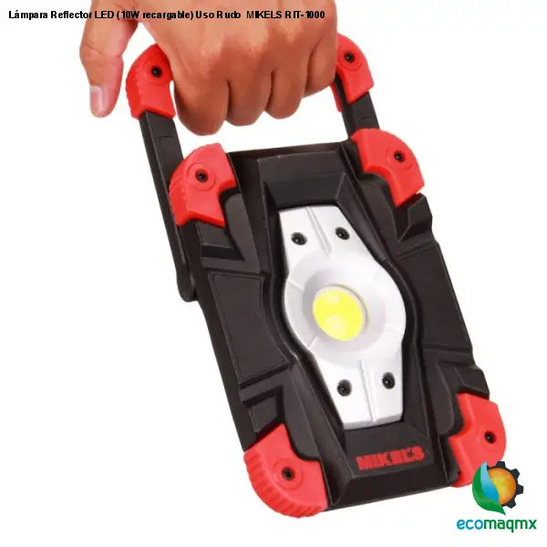 Lámpara Reflector LED (10W recargable) Uso Rudo MIKELS
