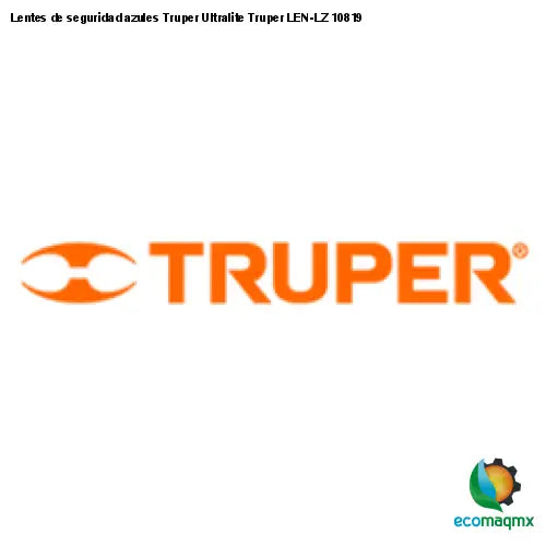 Lentes de seguridad azules Truper Ultralite Truper LEN-LZ
