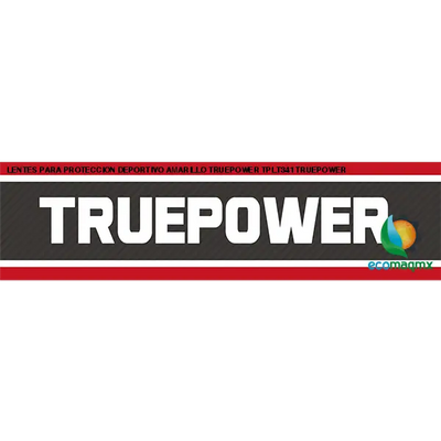 LENTES PARA PROTECCION DEPORTIVO AMARILLO TRUEPOWER TPLT341