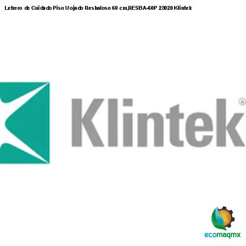 Logo de la marca Klintek en venta ecomaqmx