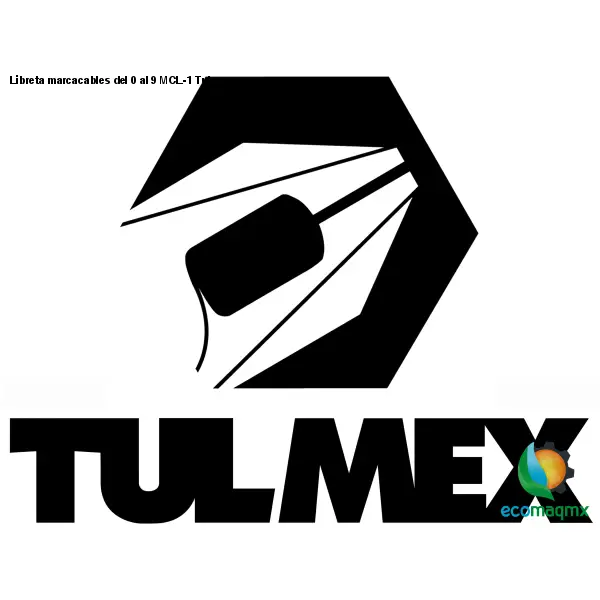 Libreta marcacables del 0 al 9 MCL-1 Tulmex