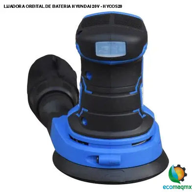 LIJADORA ORBITAL DE BATERIA HYUNDAI 20V - HYCOS20
