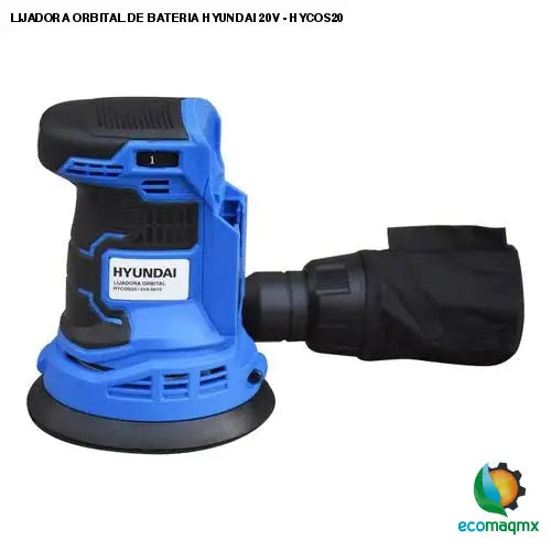LIJADORA ORBITAL DE BATERIA HYUNDAI 20V - HYCOS20