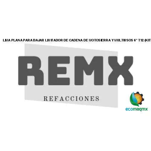 LIMA PLANA PARA BAJAR LIMITADOR DE CADENA DE MOTOSIERRA Y