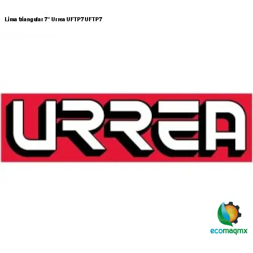 Lima triangular 7 Urrea UFTP7 UFTP7