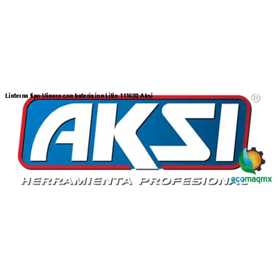 Linterna tipo Minero con batería ion Litio 111632 Aksi
