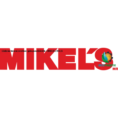 Linterna trasera con láser guía para bicicleta MIKELS LTB-LG