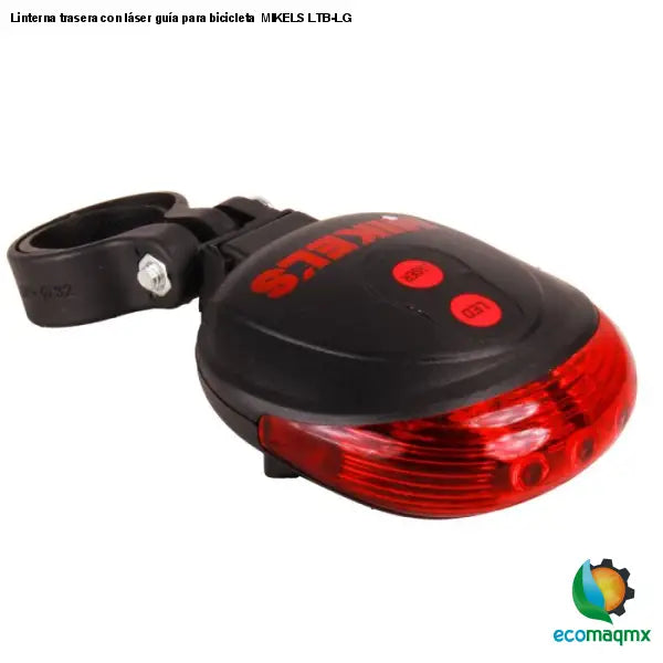 Linterna trasera con láser guía para bicicleta MIKELS LTB-LG
