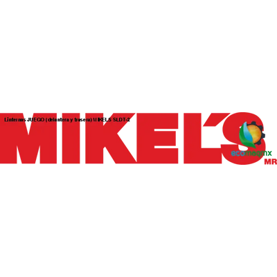 Linternas JUEGO (delantera y trasera) MIKELS SLDT-2