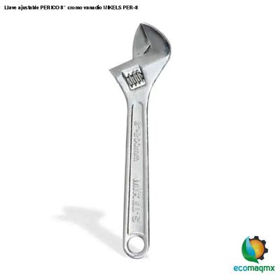 Llave ajustable PERICO 8” cromo vanadio MIKELS PER-8