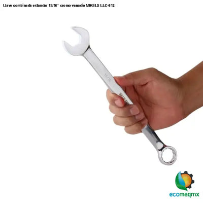 Llave combinada estandar 13/16” cromo vanadio MIKELS LLC-812