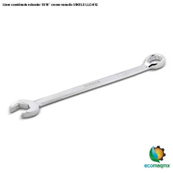 Llave combinada estandar 13/16” cromo vanadio MIKELS LLC-812
