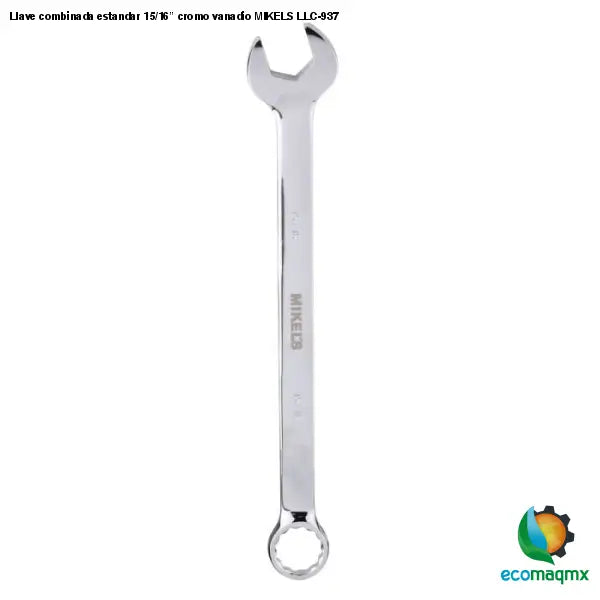 Llave combinada estandar 15/16” cromo vanadio MIKELS LLC-937