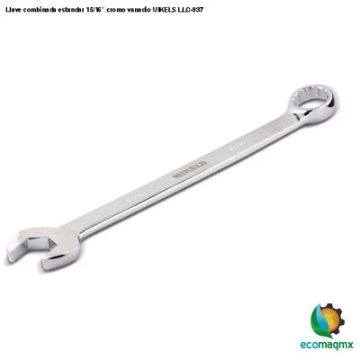 Llave combinada estandar 15/16” cromo vanadio MIKELS LLC-937