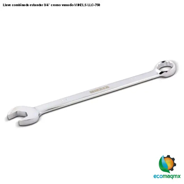 Llave combinada estandar 3/4” cromo vanadio MIKELS LLC-750