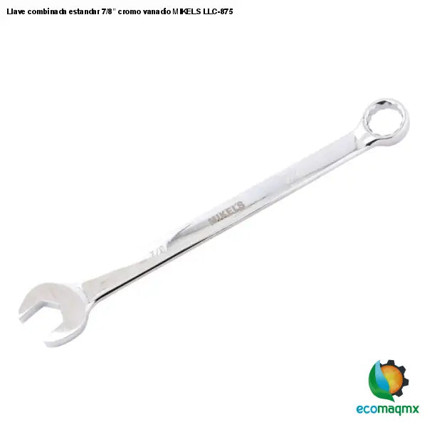 Llave combinada estandar 7/8” cromo vanadio MIKELS LLC-875
