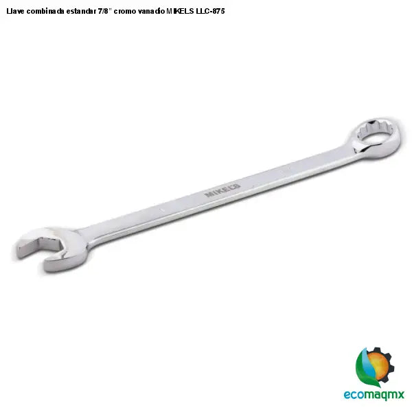 Llave combinada estandar 7/8” cromo vanadio MIKELS LLC-875