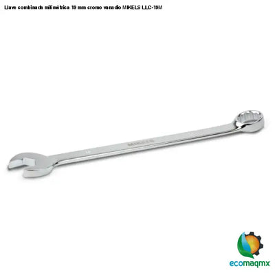 Llave combinada milimétrica 19 mm cromo vanadio MIKELS