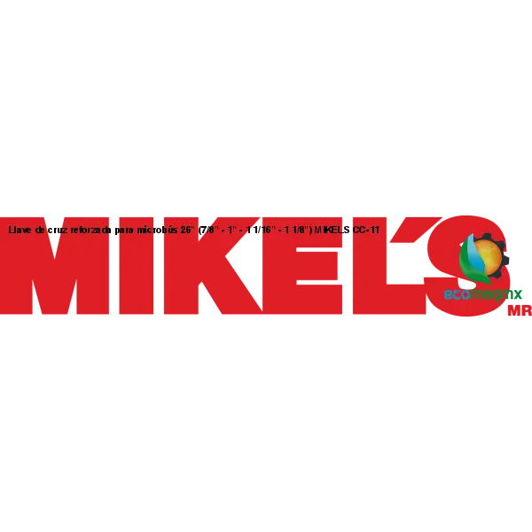 Llave de cruz reforzada para microbús 26” (7/8” - 1” - 1