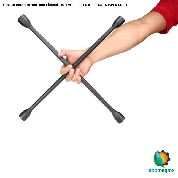 Llave de cruz reforzada para microbús 26” (7/8” - 1” - 1