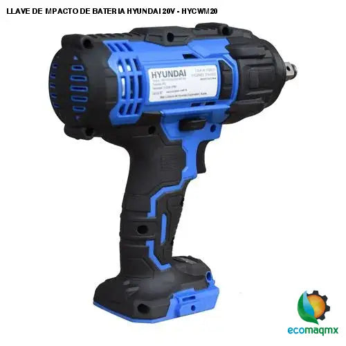 LLAVE DE IMPACTO DE BATERIA HYUNDAI 20V - HYCWM20