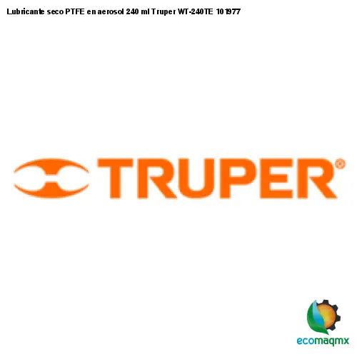 Lubricante seco PTFE en aerosol 240 ml Truper WT-240TE