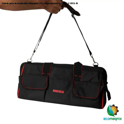 Maleta para herramientas triangular (17 compartimentos)