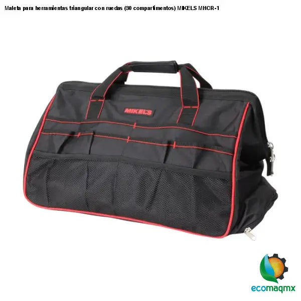 Maleta para herramientas triangular con ruedas (30